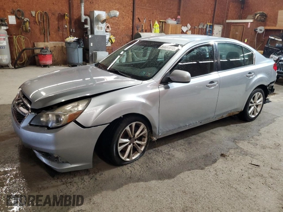 2013 Subaru Legacy Premium with VIN 4S3BMBC65D3039986, listed as a Copart auction lot 59604015 with 187,350 mi miles and Salvage title. Bid and sale history available at DreamBid. Image 1.