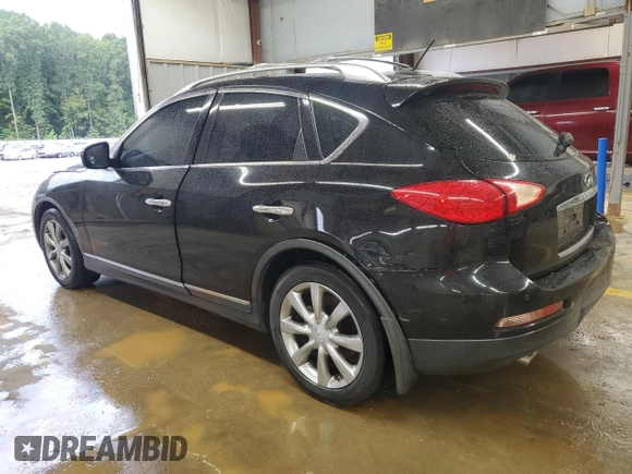 2010 Infiniti EX Journey with VIN JN1AJ0HPXAM700348, listed as a Copart auction lot 72987464 with 131,690 mi miles and Salvage Title. Bid and sale history available at DreamBid. Image 2.