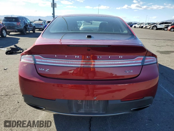 2017 Lincoln MKZ Select with VIN 3LN6L5C98HR631742, listed as a Copart auction lot 87485554 with 166,763 mi miles and Salvage title. Bid and sale history available at DreamBid. Image 6.