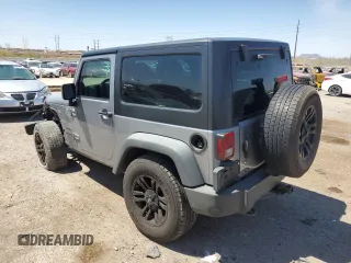 2013 Jeep Wrangler Sport with VIN 1C4AJWAG5DL706031, listed as a Copart auction lot 54594465 with 103,718 mi miles and Salvage Title. Bid and sale history available at carsss.com. Image 2.