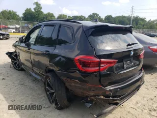 2020 BMW X3 M Competition z VIN 5YMTS0C03L9B59494, wystawiony jako Copart lot #60898423 z przebiegiem Nie podano mil oraz . Historia ofert i sprzedaży dostępna na DreamBid. Obrazek 2.