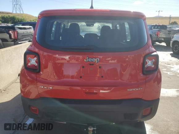 2021 Jeep Renegade Freedom с VIN ZACNJDAB2MPN22815, выставлен на аукционе Copart как лот 72240844 с пробегом 16 370 миль миль и Списание • Salvage title. История ставок и продаж доступна на DreamBid. Изображение 6.