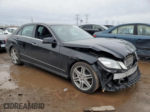 2010 Mercedes-Benz E-Class E 550 Luxury with VIN WDDHF9AB8AA233258, listed as a Copart auction lot 45865695 with 108,748 mi miles and Salvage Title. Bid and sale history available at carsss.com. Image 4.