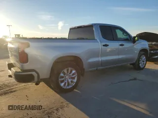 2020 Chevrolet Silverado 1500 Custom with VIN 1GCRWBEK8LZ171039, listed as a Copart auction lot 86540254 with 83,326 mi miles and Salvage Title. Bid and sale history available at carsss.com. Image 3.