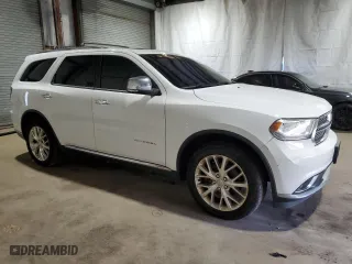 2015 Dodge Durango Citadel with VIN 1C4RDJEG9FC908557, listed as a Copart auction lot 88436995 with 110,718 mi miles and Clean Title. Bid and sale history available at carsss.com. Image 4.