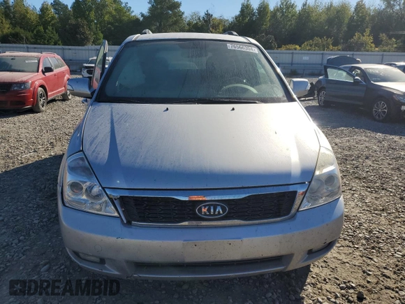 2012 Kia Sedona EX with VIN KNDMH4C70C6487793, listed as a Copart auction lot 76566304 with 286,616 mi miles and Salvage Title. Bid and sale history available at carsss.com. Image 5.