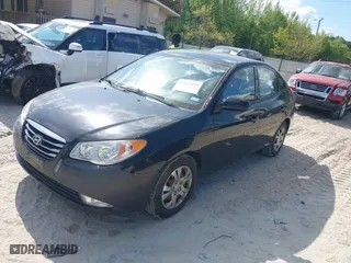 2010 Hyundai Elantra GLS with VIN KMHDU4AD8AU176976, listed as a IAAI auction lot 42044034 with 185,555 mi miles. Bid and sale history available at carsss.com. Image 2.