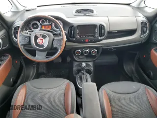 2014 FIAT 500L Trekking with VIN ZFBCFADH5EZ009882, listed as a Copart auction lot 41487155 with 55,122 mi miles and Salvage Title. Bid and sale history available at DreamBid. Image 8.
