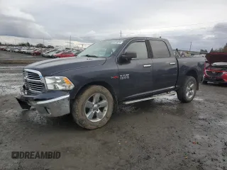 2017 Ram 1500 Big Horn with VIN 1C6RR7LM2HS527484, listed as a Copart auction lot 86729374 with 166,964 mi miles and Salvage Title. Bid and sale history available at carsss.com. Image 1.