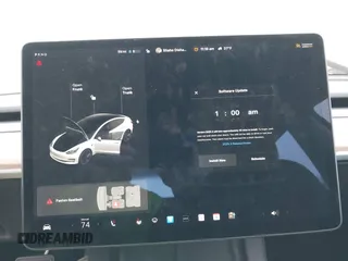 2021 Tesla Model 3 Long Range with VIN 5YJ3E1EB8MF019367, listed as a IAAI auction lot 41506094 with 14,257 mi miles and . Bid and sale history available at DreamBid. Image 7.