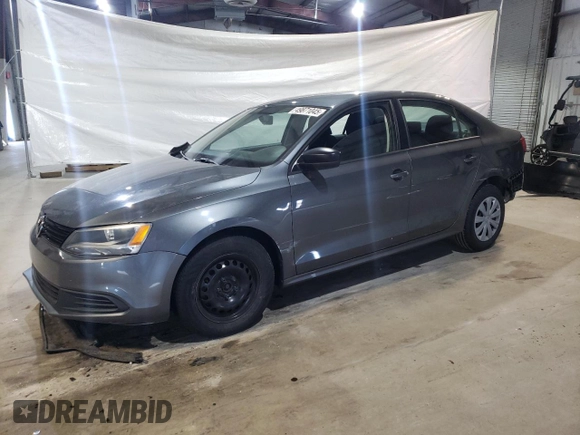 2013 Volkswagen Jetta Sedan S with VIN 3VW2K7AJ8DM279796, listed as a Copart auction lot 49871045 with 126,268 mi miles and Salvage Title. Bid and sale history available at carsss.com. Image 1.