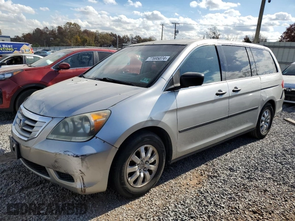 2008 Honda Odyssey LX with VIN 5FNRL38208B002012, listed as a Copart auction lot 77695074 with 207,184 mi miles and Clean title. Bid and sale history available at DreamBid. Image 1.