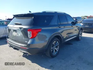 2020 Ford Explorer Platinum with VIN 1FM5K8HC4LGA48685, listed as a IAAI auction lot 41343225 with 55,459 mi miles. Bid and sale history available at carsss.com. Image 4.