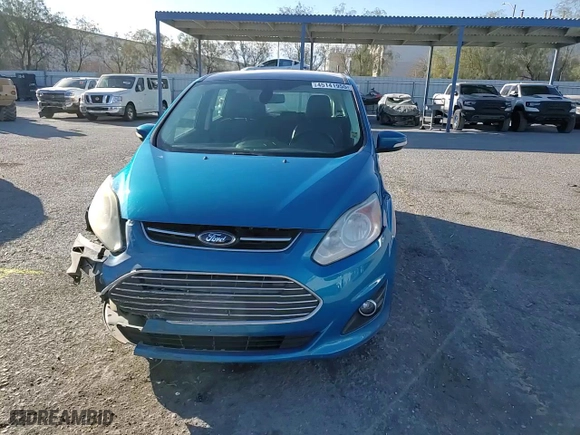 2014 Ford C-Max Hybrid SEL with VIN 1FADP5BU2EL517953, listed as a Copart auction lot 45141955 with 41,408 mi miles and Salvage Title. Bid and sale history available at carsss.com. Image 14.