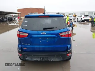 2021 Ford EcoSport SE with VIN MAJ3S2GEXMC445232, listed as a IAAI auction lot 42484930 with 28,829 mi miles and . Bid and sale history available at DreamBid. Image 16.