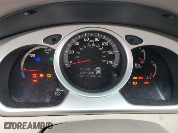 2006 Toyota Highlander z VIN JTEEW21A060005937, wystawiony jako Copart lot #55835305 z przebiegiem 251 814 mil mil oraz Szkoda całkowita • Salvage title. Historia ofert i sprzedaży dostępna na DreamBid. Obrazek 9.