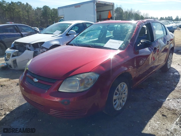2009 Chevrolet Cobalt LT w/1LT with VIN 1G1AT58H597256800, listed as a IAAI auction lot 41605578 with 179,261 mi miles. Bid and sale history available at carsss.com. Image 19.