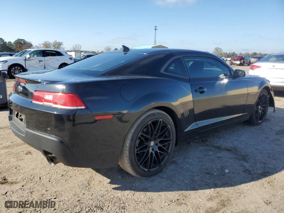 2014 Chevrolet Camaro LS with VIN 2G1FA1E35E9263462, listed as a Copart auction lot 85533704 with NaN miles and Salvage Title. Bid and sale history available at carsss.com. Image 3.