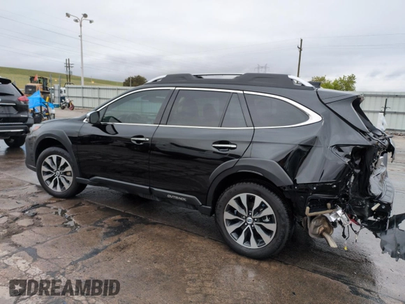 2025 Subaru Outback Touring XT with VIN 4S4BTGPD9S3111645, listed as a Copart auction lot 54559885 with 6,459 mi miles and Salvage title. Bid and sale history available at DreamBid. Image 2.
