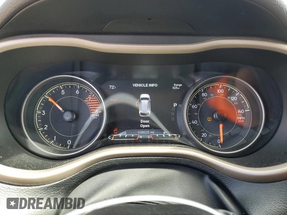 2016 Jeep Cherokee Limited z VIN 1C4PJMDS8GW121591, wystawiony jako Copart lot #54818085 z przebiegiem 108 625 mil mil oraz Czysty tytuł • Clean title. Historia ofert i sprzedaży dostępna na DreamBid. Obrazek 9.