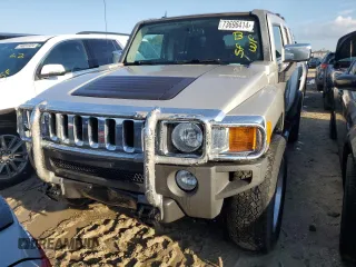 2006 Hummer H3 with VIN 5GTDN136468104647, listed as a Copart auction lot 73696414 with 0 mi miles and Non Repairable. Bid and sale history available at carsss.com. Image 5.