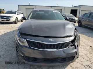 2016 Kia Optima LX with VIN KNAGT4L37G5107687, listed as a Copart auction lot 60239765 with 187,410 mi miles and Salvage title. Bid and sale history available at DreamBid. Image 5.