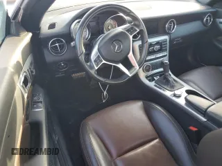 2015 Mercedes-Benz SLK-Class SLK 350 with VIN WDDPK5HAXFF103800, listed as a Copart auction lot 77786054 with 32,433 mi miles and Non Repairable. Bid and sale history available at carsss.com. Image 8.