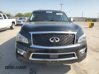 2016 Infiniti QX80 with VIN JN8AZ2ND4G9801512, listed as a Copart auction lot 51221605 with 162,774 mi miles and Clean Title. Bid and sale history available at carsss.com. Image 5.