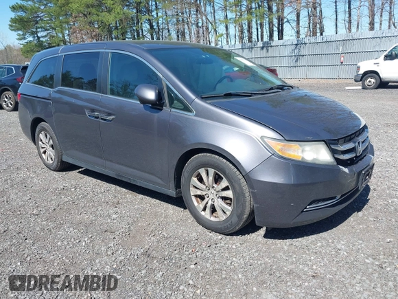 2016 Honda Odyssey SE with VIN 5FNRL5H39GB048487, listed as a IAAI auction lot 42059132 with 140,411 mi miles and . Bid and sale history available at DreamBid. Image 1.
