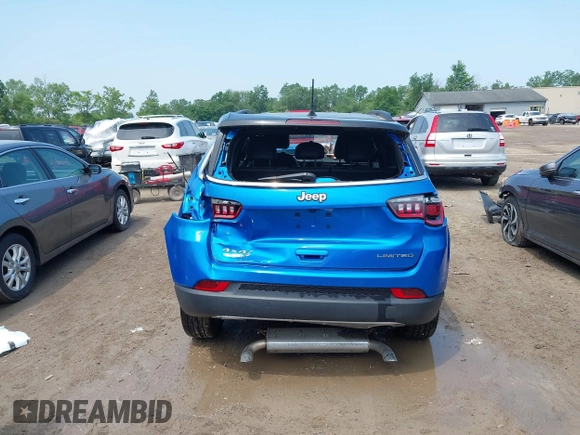 2023 Jeep Compass (RED) Edition with VIN 3C4NJDCN8PT518257, listed as a IAAI auction lot 42589528 with Not provided miles and . Bid and sale history available at DreamBid. Image 17.