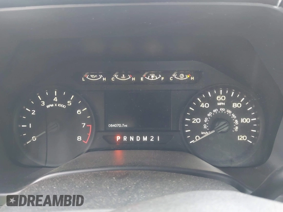 2020 Ford F-150 XL with VIN 1FTMF1CB5LKD83526, listed as a IAAI auction lot 40717113 with 54,070 mi miles and . Bid and sale history available at carsss.com. Image 7.