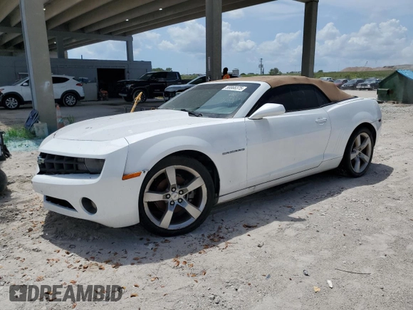 2011 Chevrolet Camaro 2LT z VIN 2G1FC3DD6B9213245, wystawiony jako Copart lot #58868375 z przebiegiem 113 699 mil mil oraz Czysty tytuł • Clean title. Historia ofert i sprzedaży dostępna na DreamBid. Obrazek 1.