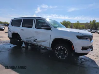 2023 Jeep Wagoneer Series III с VIN 1C4SJSDP8PS540588, выставлен на аукционе Copart как лот 56546295 с пробегом 47 041 миль миль и Списание • Salvage title. История ставок и продаж доступна на DreamBid. Изображение 4.