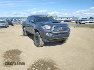 2017 Toyota Tacoma SR5 with VIN 3TMAZ5CNXHM032218, listed as a Copart auction lot 49672275 with 104,244 mi miles and Salvage Title. Bid and sale history available at DreamBid. Image 10.