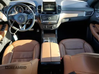 2017 Mercedes-Benz GLE 43 AMG with VIN 4JGDA6EB0HA943213, listed as a Copart auction lot 41664885 with 79,775 mi miles and Salvage title. Bid and sale history available at DreamBid. Image 8.