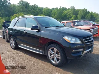 2015 Mercedes-Benz M 350 with VIN 4JGDA5HB4FA554416, listed as a IAAI auction lot 42426430 with 154,811 mi miles and . Bid and sale history available at DreamBid. Image 1.