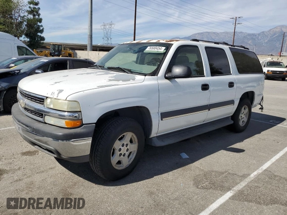 2004 Chevrolet Suburban LS with VIN 1GNEC16T34J187021, listed as a Copart auction lot 76500454 with 227,151 mi miles and Salvage Title. Bid and sale history available at carsss.com. Image 1.