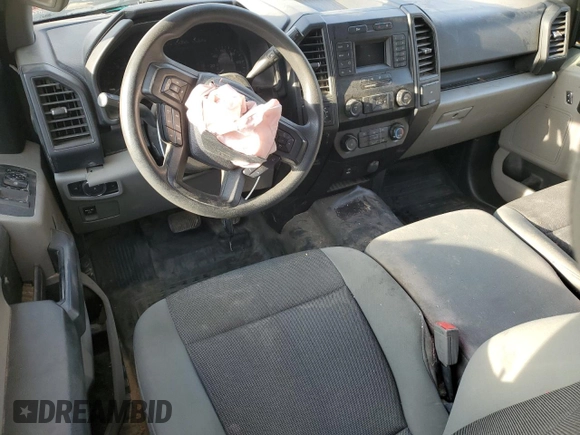 2020 Ford F-150 XL with VIN 1FTEX1EB9LFA60944, listed as a Copart auction lot 81302364 with 127,147 mi miles and Salvage Title. Bid and sale history available at carsss.com. Image 8.