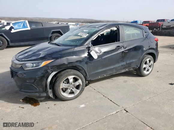 2021 Honda HR-V LX with VIN 3CZRU6H34MM721416, listed as a Copart auction lot 48382205 with 20,343 mi miles and Salvage Title. Bid and sale history available at carsss.com. Image 1.