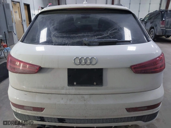 2018 Audi Q3 Premium Plus with VIN WA1JCCFS0JR007432, listed as a IAAI auction lot 41624314 with 119,375 mi miles. Bid and sale history available at carsss.com. Image 16.