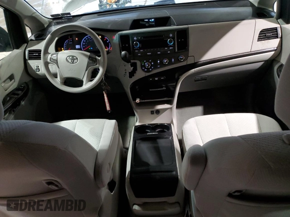 2011 Toyota Sienna LE with VIN 5TDJK3DC0BS022584, listed as a Copart auction lot 49715565 with 81,603 mi miles and Salvage Title. Bid and sale history available at carsss.com. Image 8.