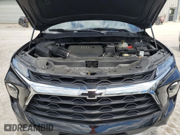 2023 Chevrolet Blazer LT с VIN 3GNKBHR45PS113329, выставлен на аукционе Copart как лот 58206715 с пробегом 24 425 миль миль и Списание • Salvage title. История ставок и продаж доступна на DreamBid. Изображение 12.