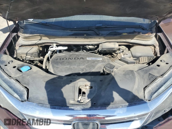 2019 Honda Pilot LX with VIN 5FNYF5H16KB031060, listed as a Copart auction lot 50821515 with 164,706 mi miles and Salvage Title. Bid and sale history available at DreamBid. Image 14.