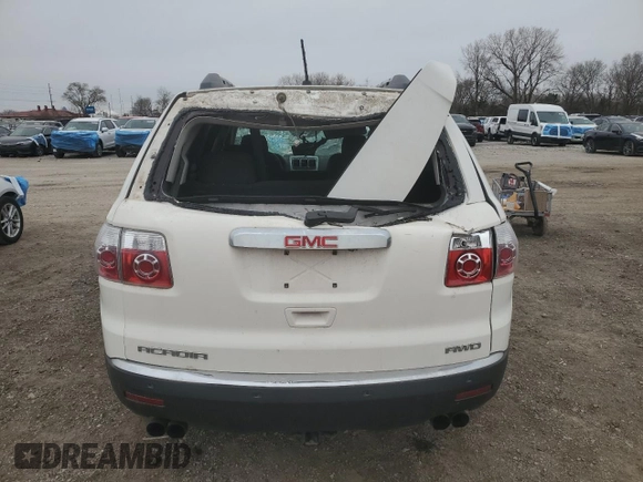 2010 GMC Acadia SLE z VIN 1GKLVLED6AJ109669, wystawiony jako Copart lot #51524885 z przebiegiem 194 231 mil mil oraz Szkoda całkowita • Salvage title. Historia ofert i sprzedaży dostępna na DreamBid. Obrazek 6.