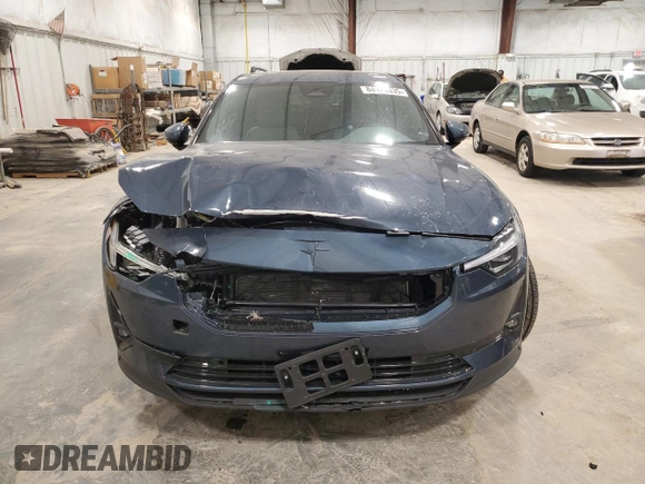 2024 Polestar 2 with VIN YSMFD3KA1RL238901, listed as a Copart auction lot 88123335 with 1,267 mi miles and Salvage Title. Bid and sale history available at DreamBid. Image 5.