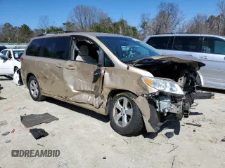 2011 Toyota Sienna LE AAS with VIN 5TDKK3DC3BS079625, listed as a Copart auction lot 50806285 with 174,449 mi miles and Salvage Title. Bid and sale history available at DreamBid. Image 4.