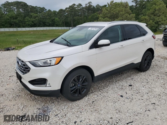 2019 Ford Edge SEL with VIN 2FMPK4J92KBB20148, listed as a Copart auction lot 55312345 with 74,684 mi miles and Salvage title. Bid and sale history available at DreamBid. Image 1.