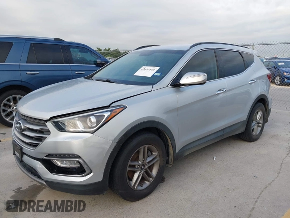 2017 Hyundai Santa Fe 2.4L with VIN 5XYZU3LB4HG464876, listed as a IAAI auction lot 42693100 with 127,888 mi miles and . Bid and sale history available at DreamBid. Image 18.