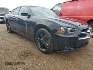 2014 Dodge Charger RT with VIN 2C3CDXDT9EH296500, listed as a Copart auction lot 61350794 with 35,893 mi miles and Salvage Title. Bid and sale history available at carsss.com. Image 4.