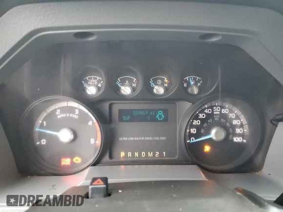 2013 Ford F-350 Platinum z VIN 1FT8W3BT2DEA50059, wystawiony jako Copart lot #86928624 z przebiegiem 209 869 mil mil oraz Szkody całkowita. Historia ofert i sprzedaży dostępna na DreamBid. Obrazek 9.